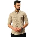 Peppyzone Men39s Regular Fit Cargo Shirt
