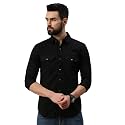 Peppyzone Men39s Regular Fit Cargo Shirt
