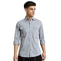 Peppyzone Men39s Regular Fit Cargo Shirt