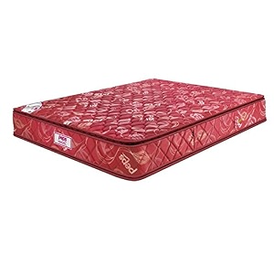 peps 10-inch queen size spring mattress red 78x60x10 inches