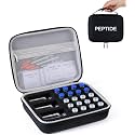 23 Slots Peptide Case for Fridge,Peptides Vial & BAC Water Case for Travel