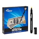 Perco Counterfeit Money Detector Pen - Universal Currency Checker - 20 Pack