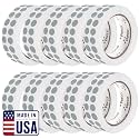 Perco Grey Perforated Round Circle Dot Sticker 1/2-Inch Labels — 10 Rolls, 30,000 Stickers - Minimalist Events, Invitations for Subtle Coding &amp; Neutral Marking, Strong Adhesive - Made in USA