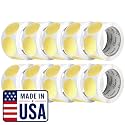 Perco Metallic Gold Perforated Round Circle Dot Sticker 2-Inch Labels — 10 Rolls, 5,000 Stickers - VIP, Reward &amp; Premium Packaging Labels, High-End Branding - Made in USA