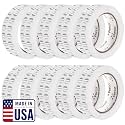 Perco Metallic Silver Perforated Round Circle Dot Sticker 1/2-Inch Labels — 10 Rolls, 30,000 Stickers — Packaging, Labeling for Asset Tags, Equipment ID &amp; Modern Coding, Strong Adhesive — Made in USA
