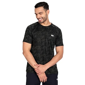 PERF Regular Fit Half Sleeve T-Shirt for