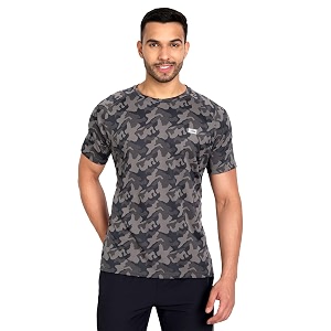 PERF Regular Fit Half Sleeve T-Shirt for