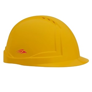 perf safety helmet for construction outdoor workeasy 3d fitting system for any head sizelightweight8-point support easy impact absorption sweatbandx prss-pyellow