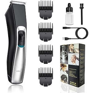 pn-129c rechargeable trimmer for men black