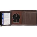 Perfect Fit Shield Wallets NYPD Detective Style Hidden Badge Wallet Leather