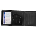 Perfect Fit Shield Wallets NYPD Detective Style Hidden Badge Wallet Leather
