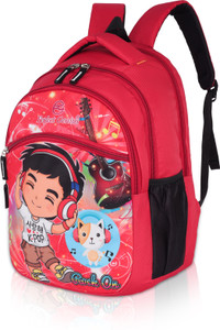 perfect genius kids school bag  waterproof lightweight backpack 3-9 years spacious  durable 24 l backpack
