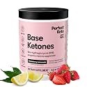 Perfect Keto Exogenous Ketones Powder, Strawberry Lemonade Flavor | 8.57 oz