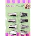 Perfect Pricee 8pcs of Icing Nozzle Tip, Stainless Steel Nozzle Set