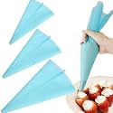Perfect Pricee Baking & Cooking Tool, for Cake Pastry Cupcake Decoration, Home and Kitchen Set of 3 Small Medium Large Silcone
