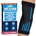 Perfect Remedy Freeze Sleeve - Hot &amp; Cold Arm Ice Pack Wrap Compression - Tennis Elbow Cold Pack Compression for Support in Injuries - Ice Sleeve for Knee, Elbow (Small-Medium)