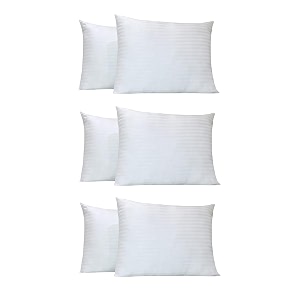 perfect sleeper 20x26 inches bed pillows for sleeping standard size 6 pack hypoallergenic pillow for side and back sleeper soft hotel pillows set of 6 microfiber pillow-white