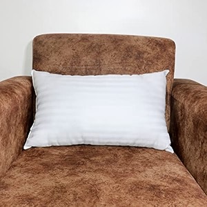 perfect sleeper rectangular 12x18 inches cushion set of 1 amanat microfiber hotel quality premium fibre soft cushion pillow filler white