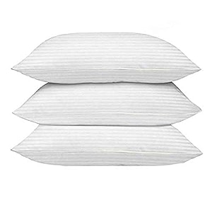 perfect sleeper rectangular 12x18 inches cushion set of 3 amanat microfiber hotel quality premium fibre soft cushion pillow filler white