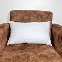 Perfect Sleeper Rectangular 12x18 Inches Cushion, Set of 1, Amanat Microfiber Hotel Quality Premium Fibre Soft Cushion, Pillow Filler, White