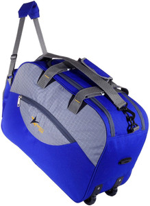 perfect star expandable 60 l duffle luggage travel havy duty bags black blue small travel bag  - large