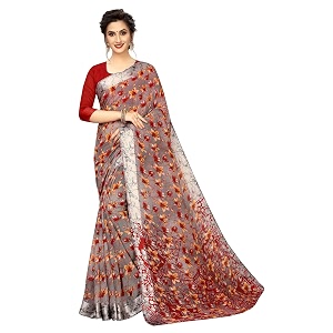 perfectblue women39s digital woven linen saree with blouse piece digichampa_variation