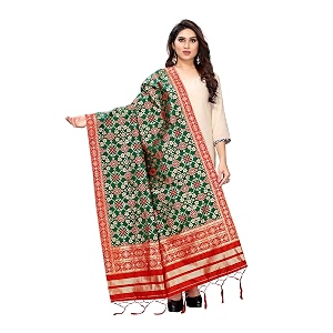 perfectblue women39s solid silk dupatta