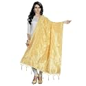 PERFECTBLUE Women's Solid Silk Dupatta