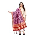 PERFECTBLUE Women's Solid Silk Dupatta
