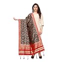 PERFECTBLUE Women's Solid Silk Dupatta