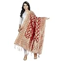 PERFECTBLUE Women's Solid Silk Dupatta