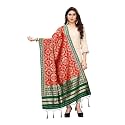 PERFECTBLUE Women's Solid Silk Dupatta