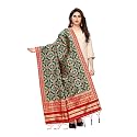 PERFECTBLUE Women's Solid Silk Dupatta