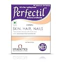 Perfectil Multivitamin Supplements For Men &amp; Women, Packed With Biotin And Grape Seed Extract For Radiant And Younger-Looking Skin, Hair Fall Control, Stronger Nails, 30 Tablets (Pack of 1)