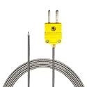 PerfectPrime K-Type Pin Point Thermocouple Temperature Sensor Probes (1000℃ / 1.8mm / 1 M)