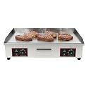 PERFERATE Commercial Electric Griddle 28.7×15.8inch Countertop Griddle 122℉-572 ℉ Adjustable Temp, 3000W Nonstick Commercial Flat Top Grill Iron Cooking Plate (No Plug)