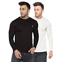 Perfktu Mens Full Sleeve Gym T-Shirt Pack