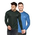 Perfktu Mens Full Sleeve Gym T-Shirt Pack