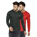 Perfktu Mens Full Sleeve Gym T-Shirt Pack