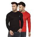 Perfktu Mens Full Sleeve Gym T-Shirt Pack