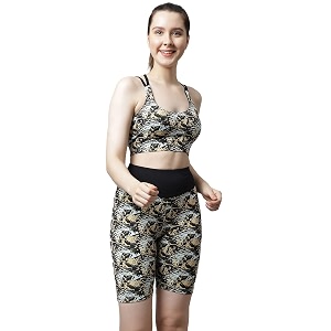 PERFKT-U Women Slim Fit High-Rise Cycling Sports