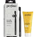 Perfora Electric Toothbrush, 2 Modes, AAA Powered, 90 Days Battery Life | 1 Year Warranty | Electric Brush, Electric Toothbrush For Men, Women &amp; Kids, 001 - Charcoal Grey (Brush-Toothpaste Combo)