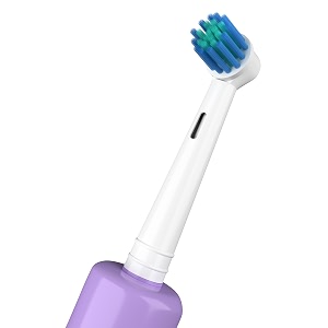 perfora replacement brush heads for perfora pro oscillating electric toothbrush  rechargeable 8800 rpm 1 mode 2 min auto timer 360 motion - limitless white