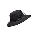 Performance Golf Hat with Wide Brim - UPF 50+ Sun Protection - Fore Golf in Black
