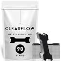 Performance Nose Strips for Breathing - Oil & Sweat-Proof Adhesive - 90 Ct