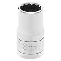 Performance Tool W32813 1/2 in. Drive 13 mm 12-Point Socket