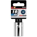 Performance Tool W32819 1/2 in. Drive 19 mm 12-Point Socket