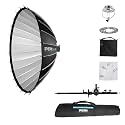 PERI para 160 Kit / 160cm Parabolic Softbox for Photography Portable Fast Installation for Led Video Lighting with Bowens Mount