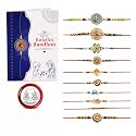 Periapt Golden Rakhi Thread Bracelets for Brother