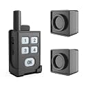 Perimeter Trip Alarm-Portable Camping Motion Sensor-1 Receiver+2 Sensors